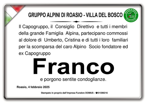 Franco - Partecipazione