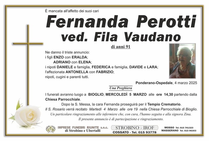 Fernanda Perotti ved. Fila Vaudano