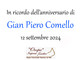 Gian Piero Comello - Anniversario