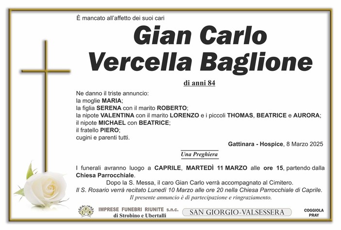 Gian Carlo Vercella Baglione