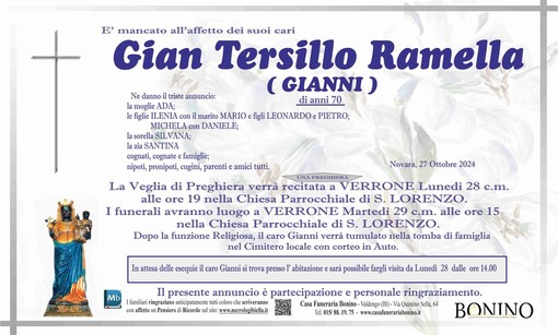 Gian Tersillo Ramella (Gianni)