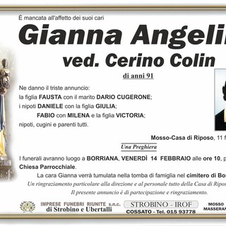 Gianna Angelino ved. Cerino Colin