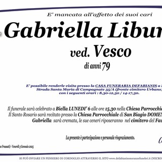 Gabriella Liburno ved. Vesco