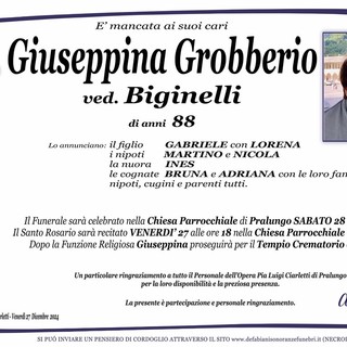 Giuseppina Grobberio ved. Biginelli