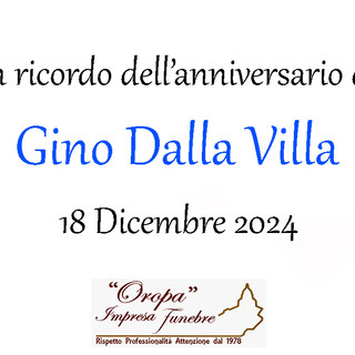 Gino Dalla Villa - Anniversario