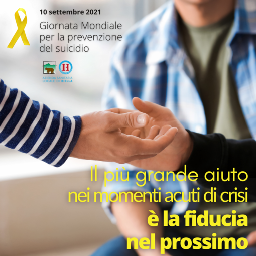 Giornata Mondiale per la Prevenzione del Suicidio