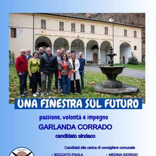Crevacuore, Corrado Garlanda si candida sindaco con “Una finestra sul futuro” - Foto “Una finestra sul futuro”