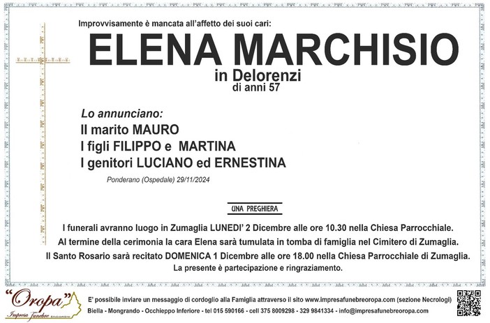 Elena Marchisio in Delorenzi