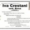 Iva Crestani ved. Bosa