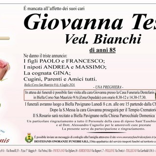 Giovanna Testa Ved. Bianchi