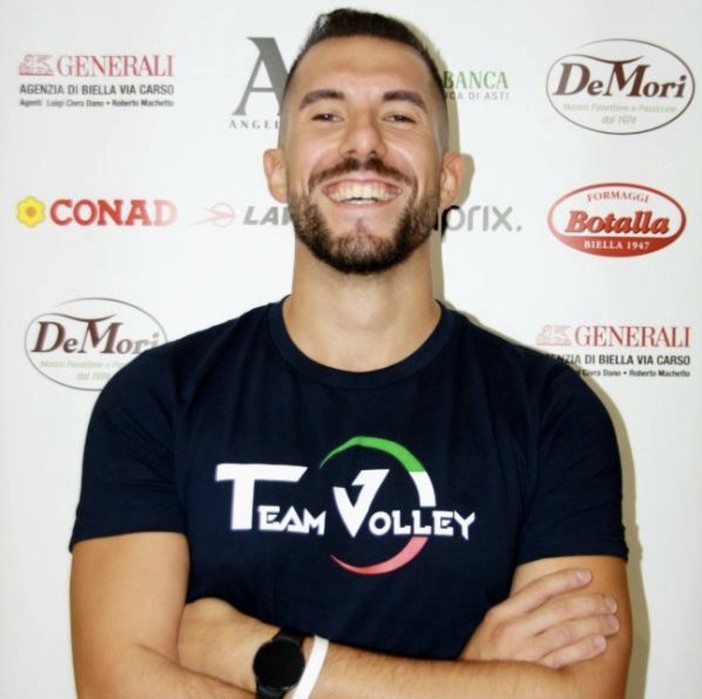Team Volley, seconda riconferma a Lessona: Ivan Turcich guiderà la seconda squadra.