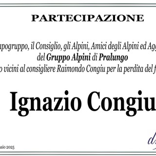 Ignazio Congiu - Partecipazione