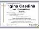 Igina Cassina ved. Cremaschini