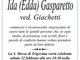 Ida (Edda) Gasparetto ved. Giachetti