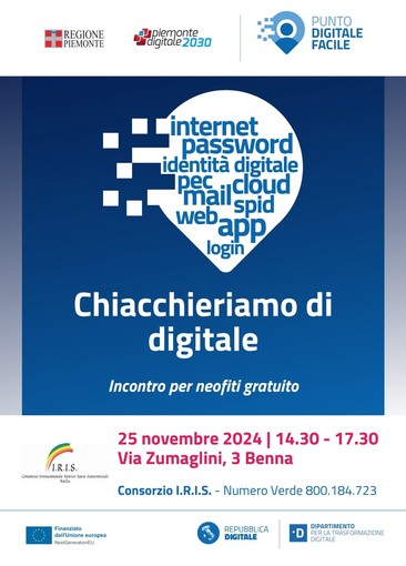 A Benna l'incontro &quot;Chiacchieriamo di digitale&quot;