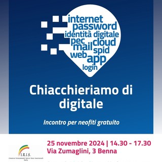 A Benna l'incontro &quot;Chiacchieriamo di digitale&quot;