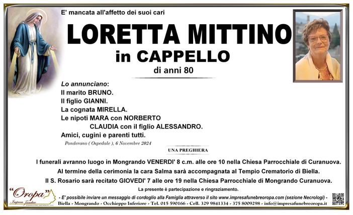 Loretta Mittino in Cappello