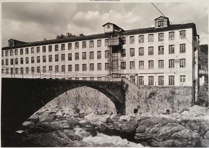 Il lanificio Pria (foto Gabriele Basilico)