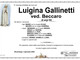 Luigina Gallinetti ved. Beccaro