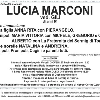 Lucia Marconi ved. Gili