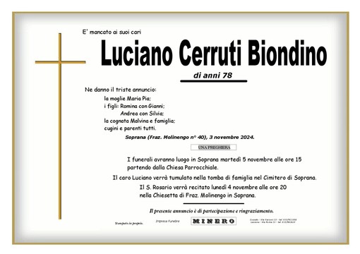 Luciano Cerruti Biondino