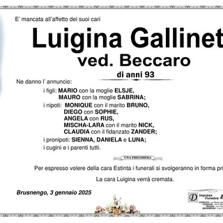 Luigina Gallinetti ved. Beccaro