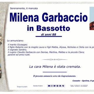 Milena Garbaccio in Bassotto