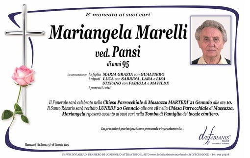 Mariangela Marelli, ved. Pansi