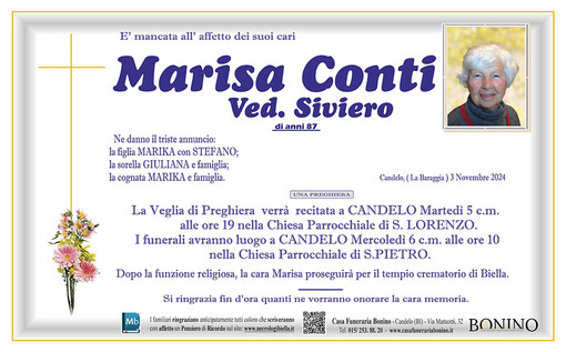 Marisa Conti ved. Siviero