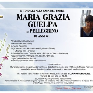 Maria Grazia Guelpa in Pellegrino