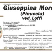 Giuseppina Moroso (Pinuccia), ved. Loffi