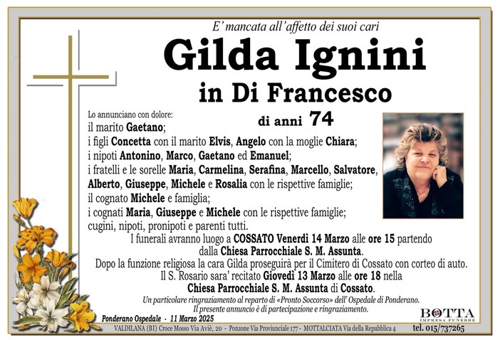 Gilda Ignini in De Francesco