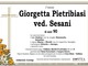 Giorgietta Pietribiasi, ved. Sesani