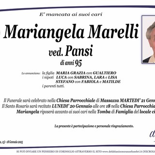 Mariangela Marelli, ved. Pansi