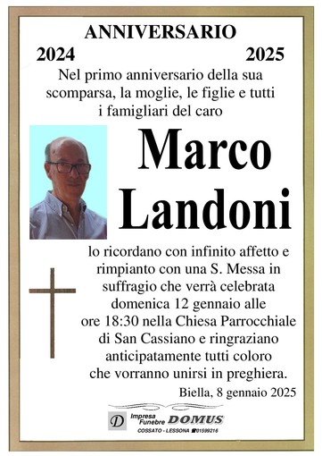 Marco Landoni - Anniversario