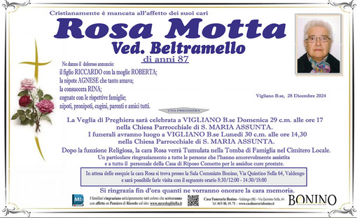 Rosa Motta Ved. Beltramello