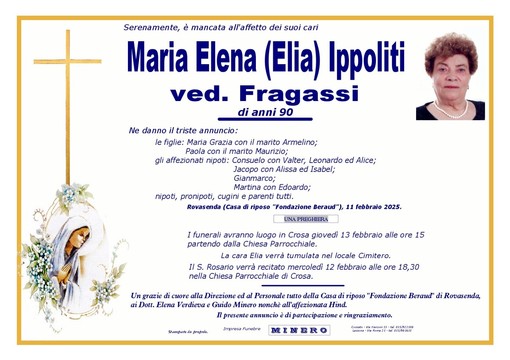 Maria Elena (Elia) Ippoliti ved. Fragassi