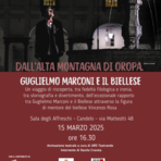 Guglielmo Marconi e il Biellese: una conferenza-spettacolo a Candelo.