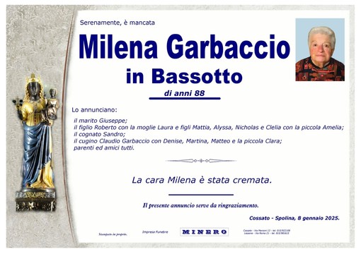 Milena Garbaccio in Bassotto