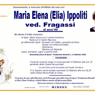 Maria Elena (Elia) Ippoliti ved. Fragassi