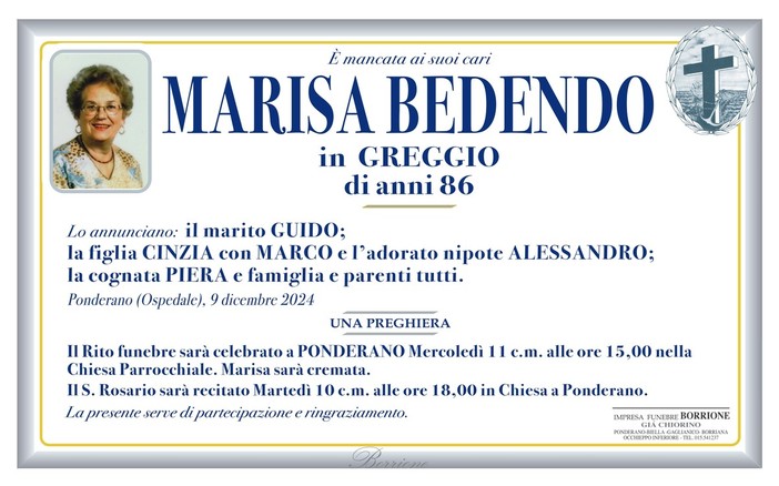 Marisa Bebendo in Greggio