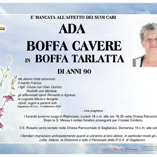 Ada Boffa Cavere, in Boffa Tarlatta