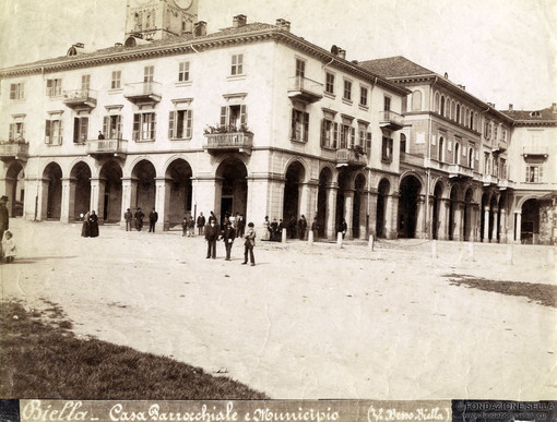 Biella nelle foto d’archivio: la storia di Palazzo Oropa - Copyright Fondazione Sella 2025.