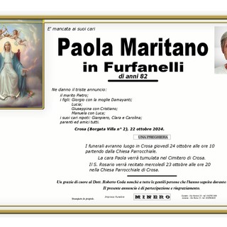 Paola Maritano in Furfanelli