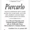 Piercarlo - Ringraziamenti