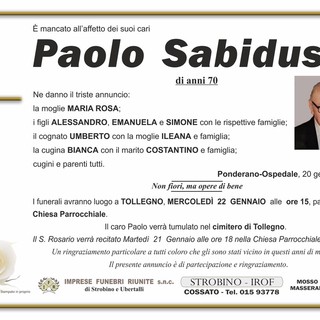 Paolo Sabidussi