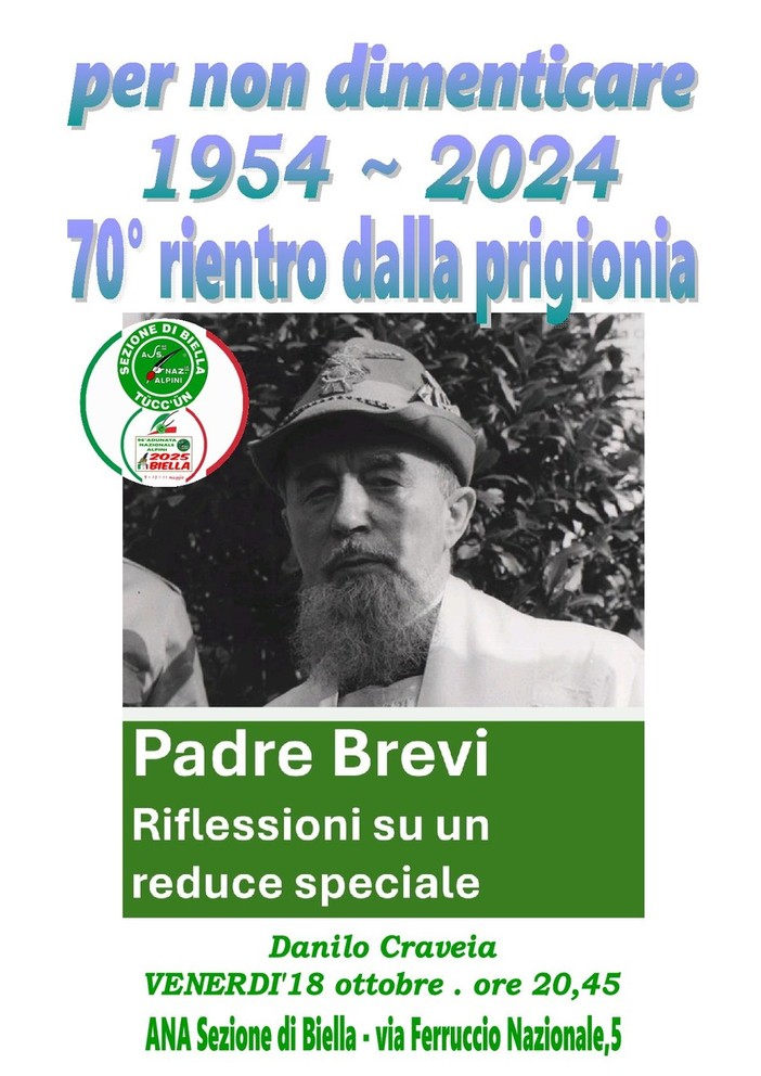 Padre Brevi, una riflessione sulla sua vita con Danilo Craveia