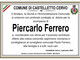 Piercarlo Ferrero - Partecipazione