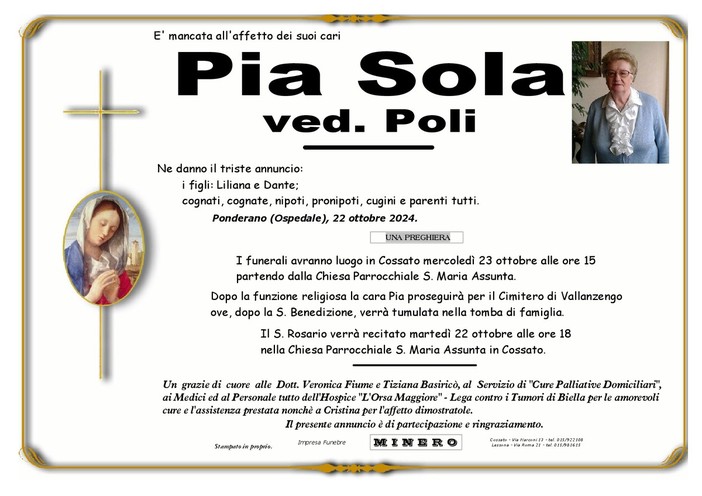 Pia Sola ved. Poli