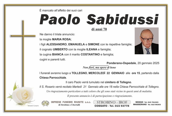 Paolo Sabidussi